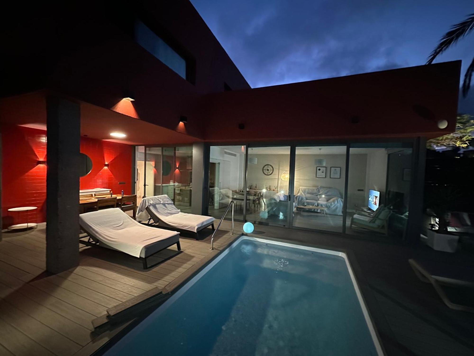 Villa Cooper San Bartolome Bagian luar foto